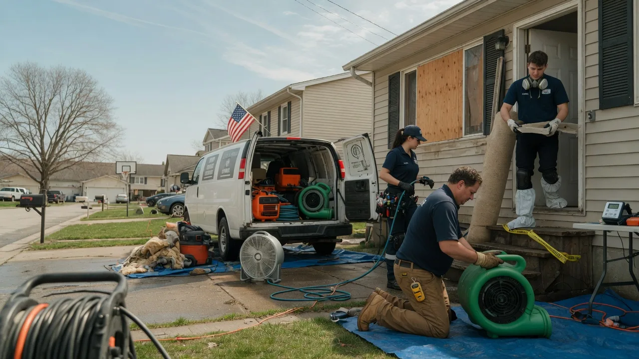 Water Damage Restoration in Sulphur Springs, IN near me